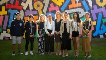 Young climate activists pose for a photograph ahead of court hearing in January. File Photo. Couresy: Earthjustice