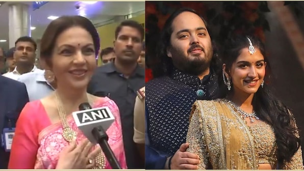 Nita Ambani visits Varanasi to offer son's wedding invite at Kashi ...