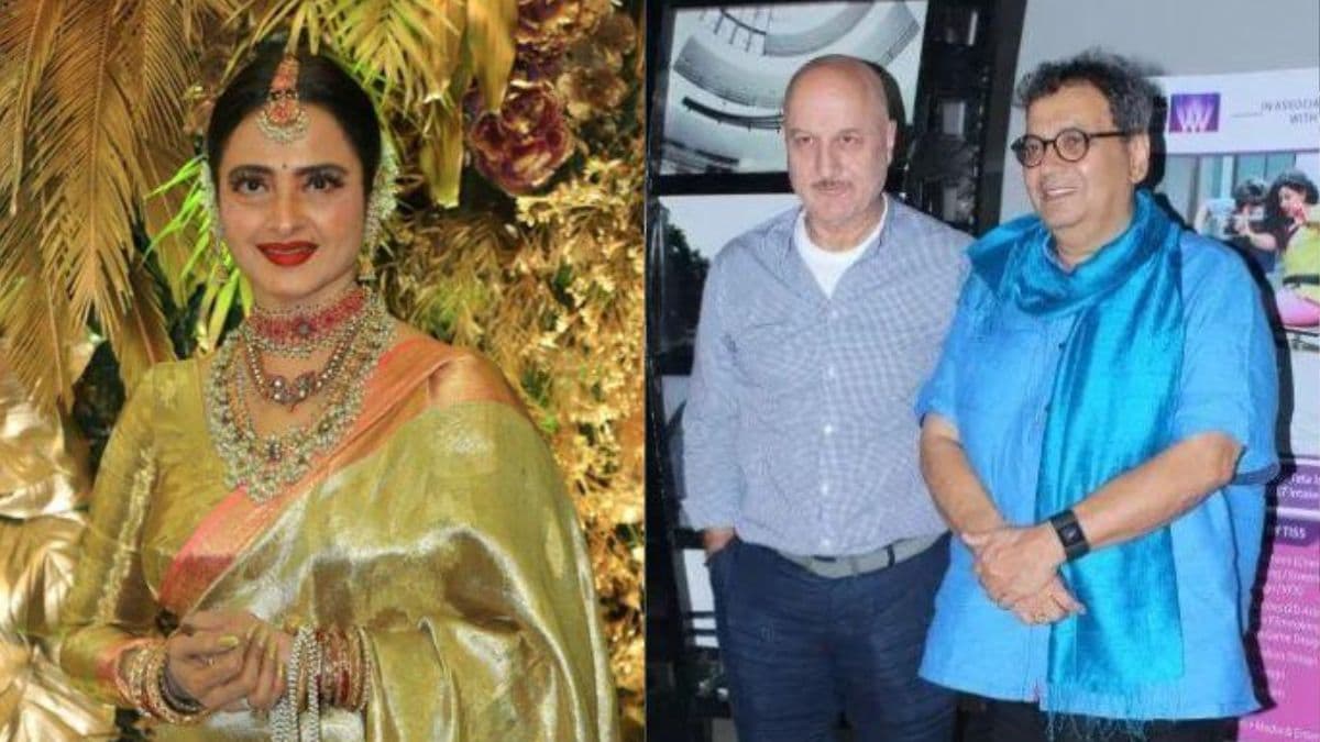 When Rekha's husband died by suicide and she was called 'National vamp' by Subhash Ghai and Anupam Kher: 'She has put such a disgrace to...'