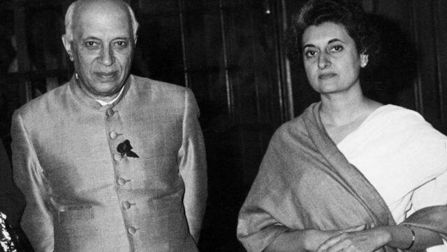 nehru indira gandhi 