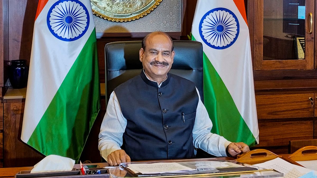 Om Birla has become the Lok Sabha Speaker for a second consecutive term. File Photo/PTI Om Birla has become the Lok Sabha Speaker for a second consecutive term. File Photo/PTI