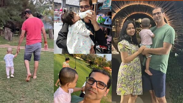 Father's Day Special: Shruti Kumar shares beautiful unseen pictures of TVF's Arunabh Kumar with his daughter
