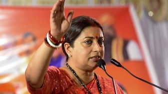 The BJP's Smriti Irani has lost Amethi Lok Sabha seat to Congress this time. PTI File Photo