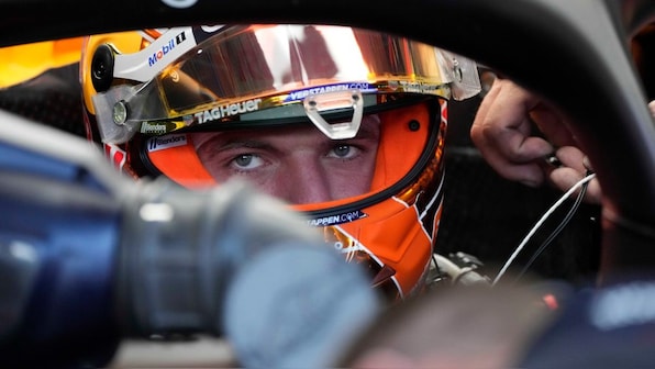  Verstappen wins pole for sprint race amid another public spat between his father and Horner