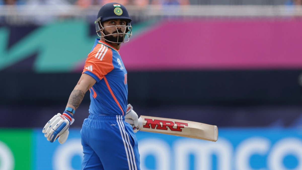 Virat Kohli during the T20 World Cup opener for India against Ireland. AP Virat Kohli during the T20 World Cup opener for India against Ireland. AP