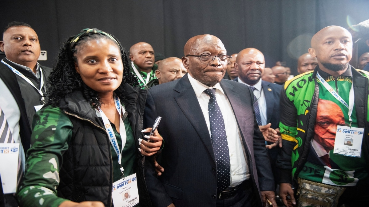 Zuma's MK party moves top court, seeks to block South African parliament citing vote-rigging