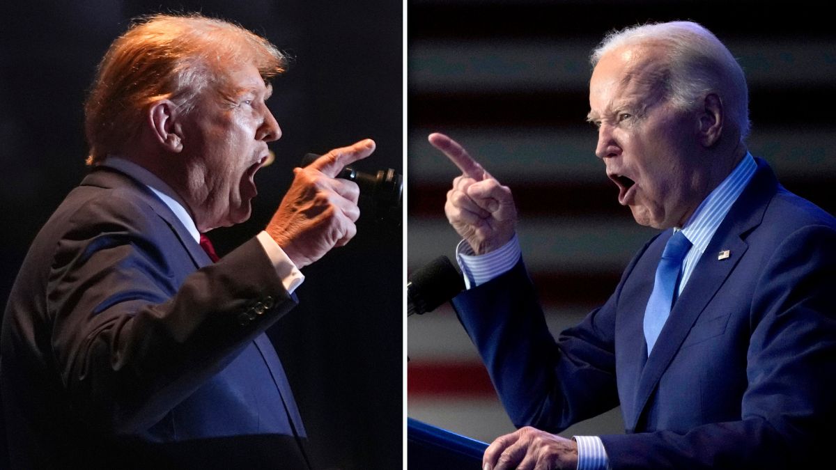 Neither Trump or Biden seem to be able to provide the leadership needed in a turbulent world, nor even a modicum of a moral compass that supposedly steers the American value system. AP Neither Trump or Biden seem to be able to provide the leadership needed in a turbulent world, nor even a modicum of a moral compass that supposedly steers the American value system. AP