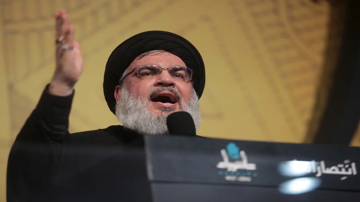 Most of the details about Hezbollah's weapons comes from public statements made by the group and its leader Sayyed Hassan Nasrallah. Reuters
Most of the details about Hezbollah's weapons comes from public statements made by the group and its leader Sayyed Hassan Nasrallah. Reuters