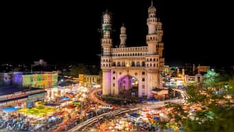 Char Minar in Hyderabad. On 2 June, Hyderabad ceased to be the capital of Andhra Pradesh. File image/Shutterstock