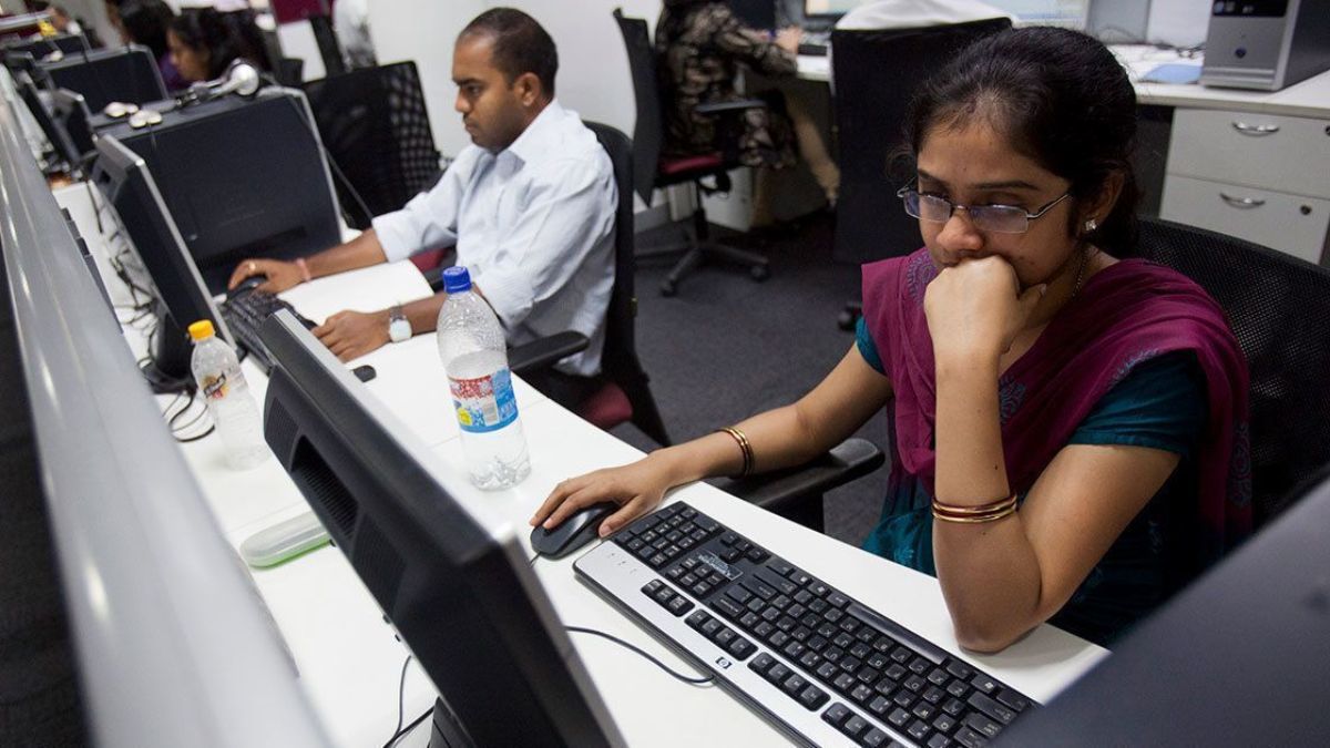 Around 86 per cent of Indian employees feel they are struggling at work. Image for Representation/ Reuters Around 86 per cent of Indian employees feel they are struggling at work. Image for Representation/ Reuters