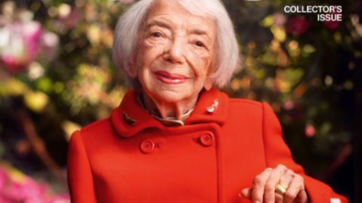 At 102, Holocaust survivor Margot Friedländer features on cover of fashion magazine Vogue Germany. Instagram/ @VogueGermany At 102, Holocaust survivor Margot Friedländer features on cover of fashion magazine Vogue Germany. Instagram/ @VogueGermany