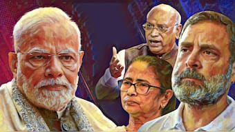 The final results show the BJP-led NDA winning 293 seats with BJP alone having won 240, while the INDIA bloc claimed 235 seats. Graphic by Firstpost