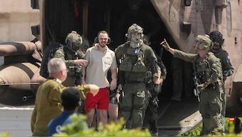 Rescued 27-year-old hostage Andrey Kozlov was among four others who were recued by IDF in a complex rescue mission. AP