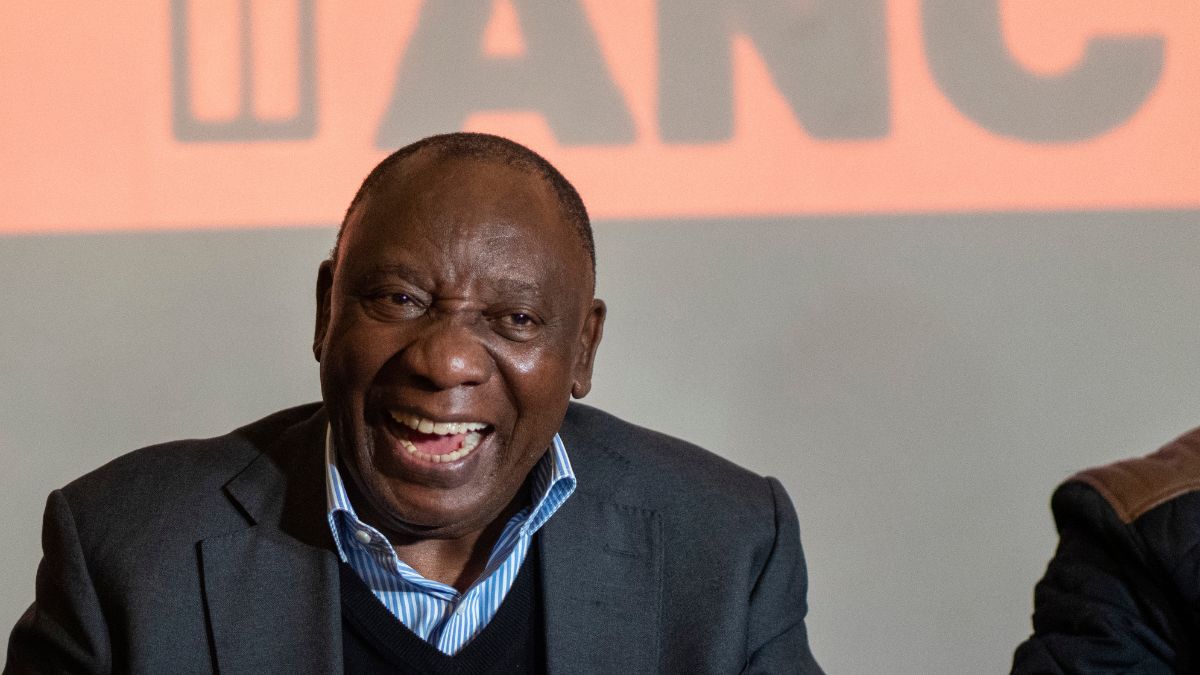 South African president Cyril Ramaphosa meets with senior officials of the ANC during an ANC's National Executive Committee, 13 June, 2024, at a Cape Town hotel. AP South African president Cyril Ramaphosa meets with senior officials of the ANC during an ANC's National Executive Committee, 13 June, 2024, at a Cape Town hotel. AP