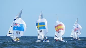 Ten races, including windsurfing, 49ers, mixed Nacra17 Foiling and the 470 dinghy race were part of the 2020 Tokyo Olympics. Reuters 