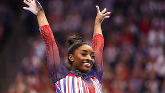 Simone Biles has won 37 world and Olympic medals. Reuters