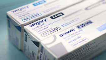 Boxes of Ozempic and Wegovy made by Novo Nordisk are seen at a pharmacy in London, Britain March 8, 2024. Reuters