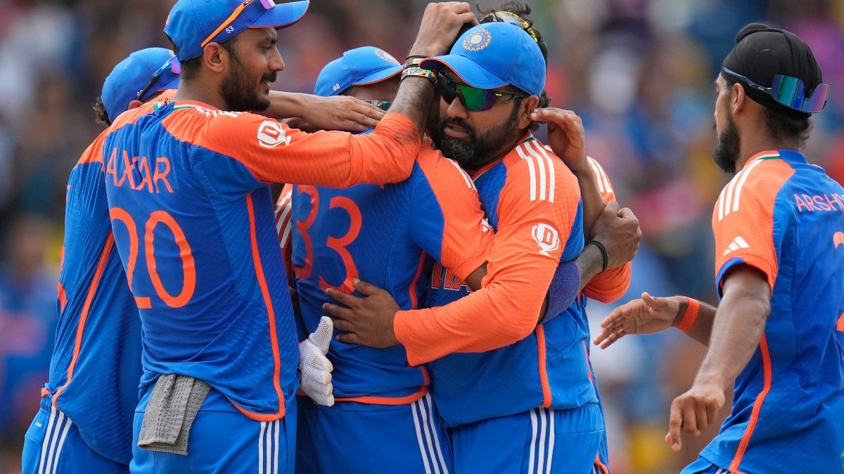Team India were originally dye to fly out of Barbados on Monday morning following their T20 World Cup triumph on Saturday. AP Team India were originally dye to fly out of Barbados on Monday morning following their T20 World Cup triumph on Saturday. AP
