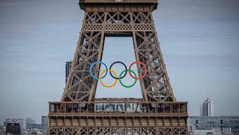 The Paris Olympics will take place between 26 July and 11 August. AP 