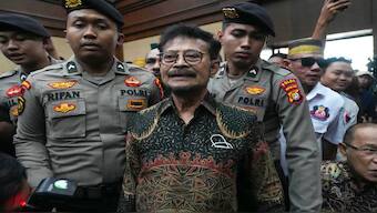 Former Agriculture Minister of Indonesia Syahrul Yasin Limpo. AP