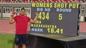 Abha Khatua qualified for the Paris Olympics via the world rankings route. Image: X/AFIIndia