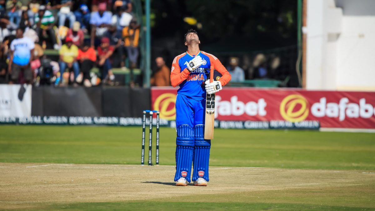 Abhishek Sharma demolishes Zimbabwe with maiden ton as India level T20I series Abhishek Sharma demolishes Zimbabwe with maiden ton as India level T20I series