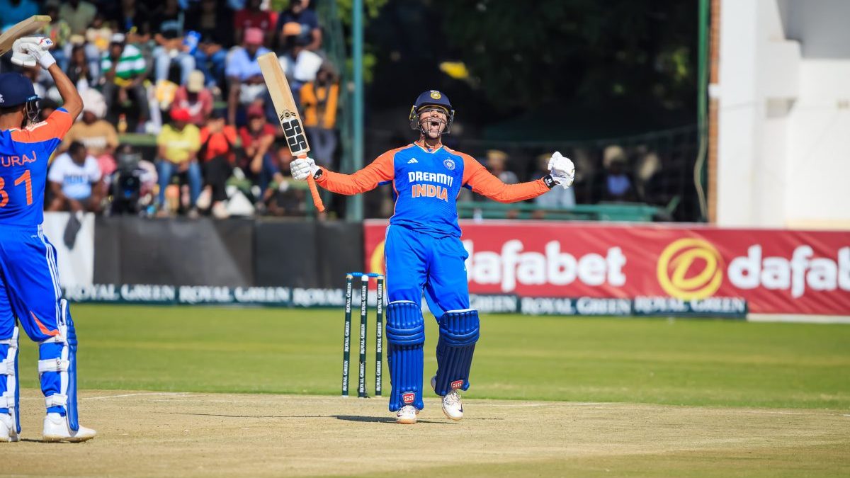 Abhishek Sharma slams maiden T20I hundred in his second match for India Abhishek Sharma slams maiden T20I hundred in his second match for India