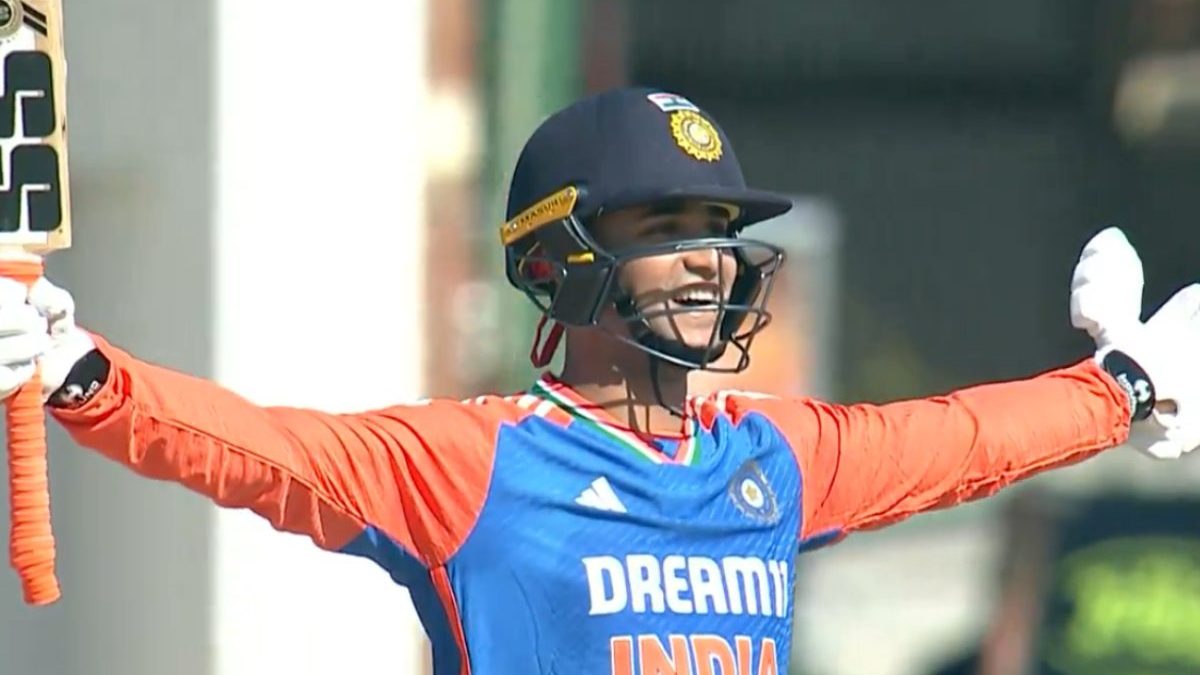 Abhishek Sharma credits Yuvraj Singh and his father after maiden ton: 'Yuvi paaji made big contribution' Abhishek Sharma credits Yuvraj Singh and his father after maiden ton: 'Yuvi paaji made big contribution'