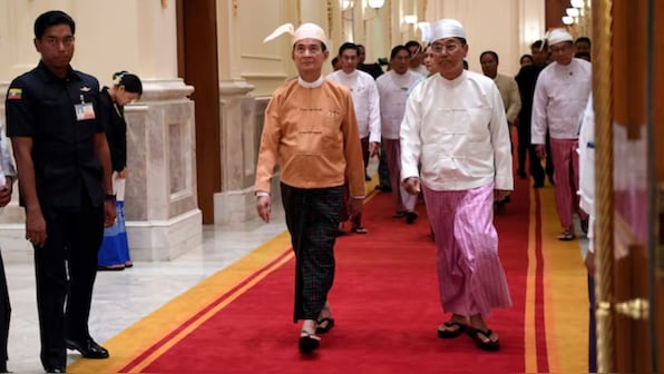 Myanmar's president who handed power to military is unwell, and the generals are worried