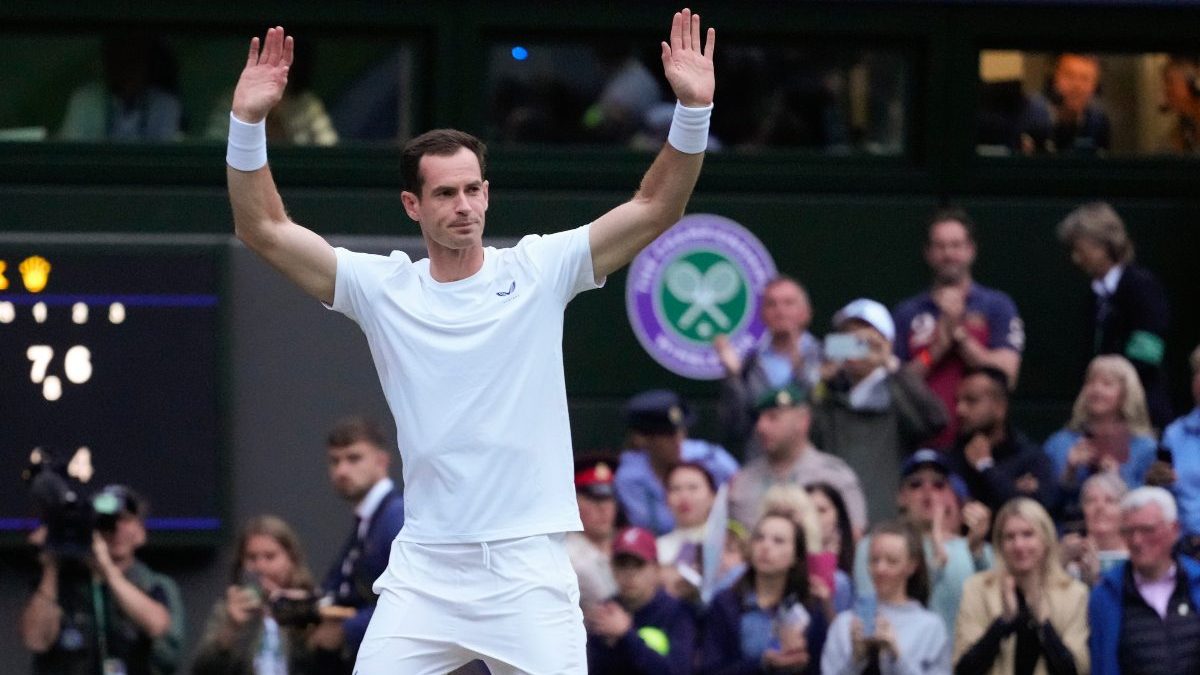 Andy Murray will also compete in the mixed doubles at Wimbledon 2024. AP Andy Murray will also compete in the mixed doubles at Wimbledon 2024. AP