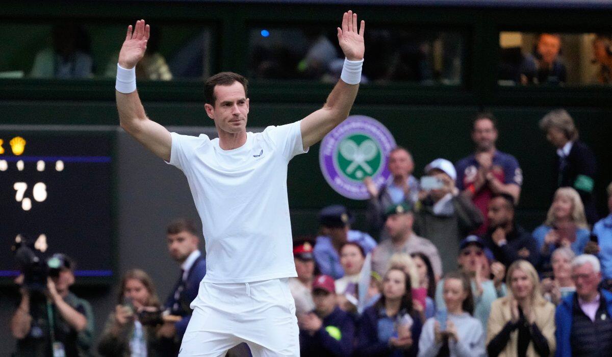 Andy Murray will also compete in the mixed doubles at Wimbledon 2024. AP