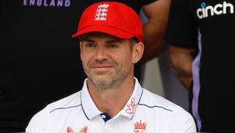 England's James Anderson will play his final Test against West Indies at Lord's starting on 10 July, 2024. Reuters