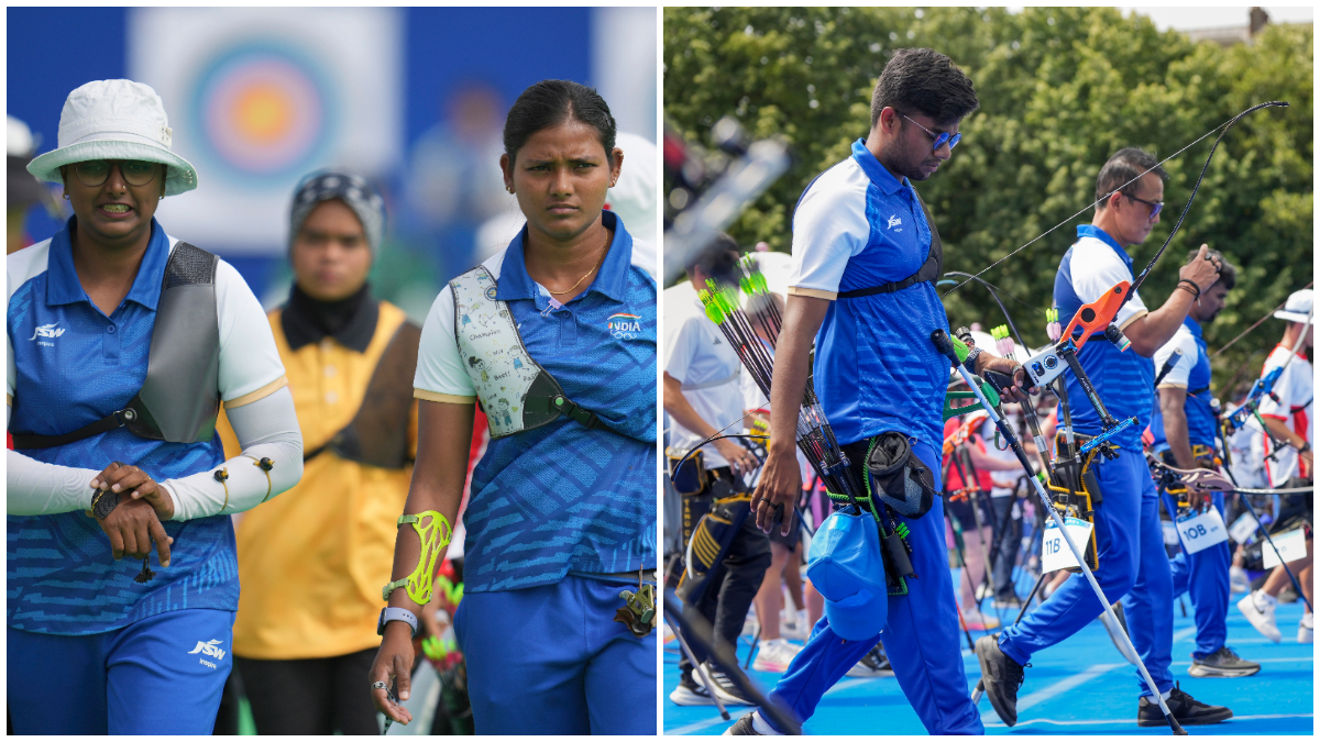Paris Olympics 2024: Indian women's, men's teams qualify for quarter-finals of recurve archery – Firstpost