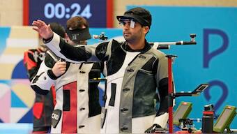 Arjun Babuta became the first Indian athlete to finish fourth in Paris Olympics 2024. AP