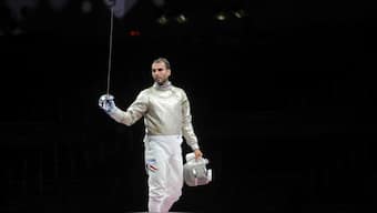 Aron Szilagyi of Hungary will target a fifth Olympic medal at the Paris Games. Reuters