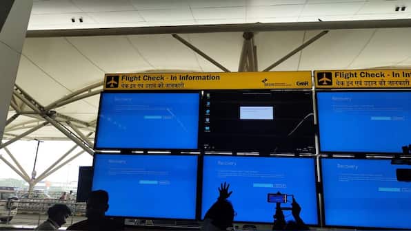 Microsoft global outage grounds Air India, Indigo, Vistara, SpiceJet, Akasa flights; airports screens go blue