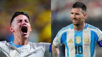 Colombia will take on Argentina in the Copa America final. AP