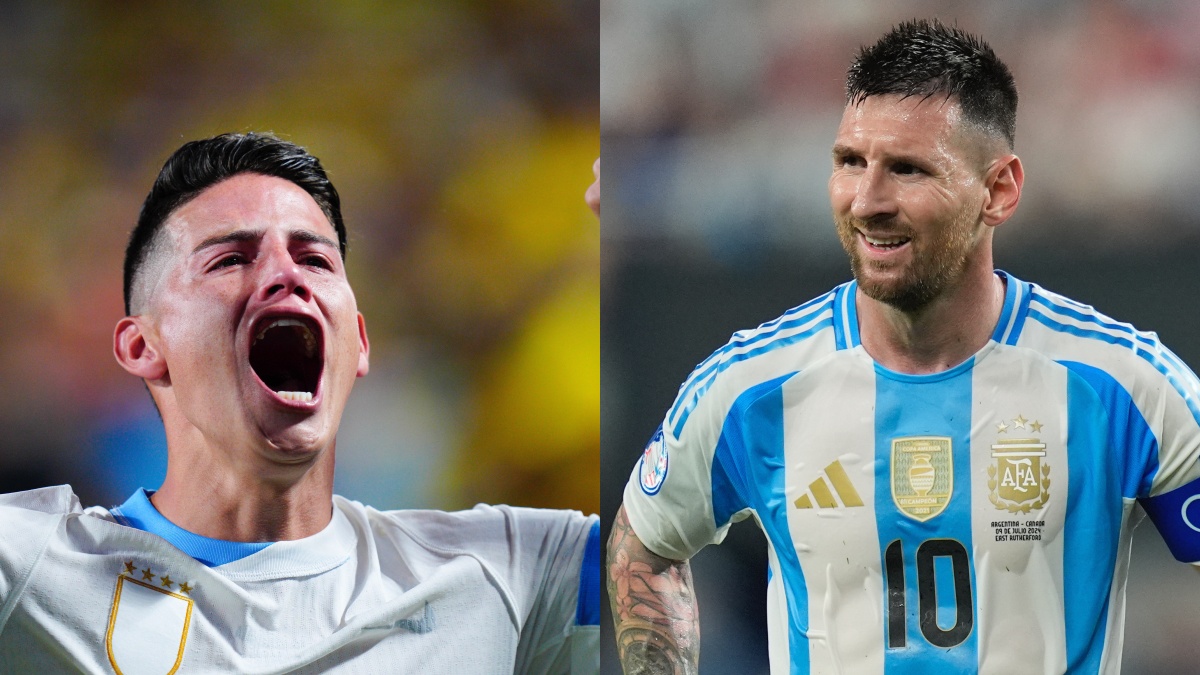 Colombia will take on Argentina in the Copa America final. AP Colombia will take on Argentina in the Copa America final. AP