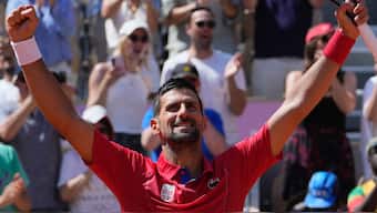 Novak Djokovic triumphed in straight sets over Rafael Nadal to keep his quest for an Olympic gold going in Paris. AP
