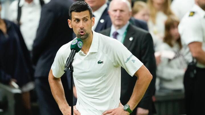 Watch: Novak Djokovic blasts fans' 'disrespect' in on-court Wimbledon tirade