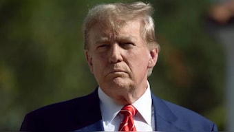 Former US president and Republican presidential Donald Trump has a fair chance of retaining the White House after the assassination attempt on him last Saturday. AFP   