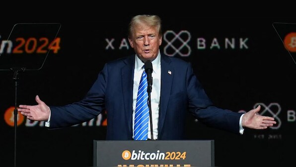 Donald Trump woos crypto investors, says will lighten restrictions, create a ‘stockpile of bitcoins’