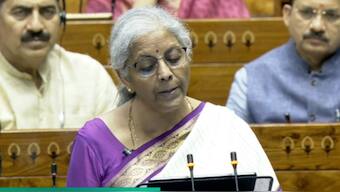 Finance Minister Nirmala Sitharaman presenting Union Budget 2024-25. Source: Screengrab/SansadTV