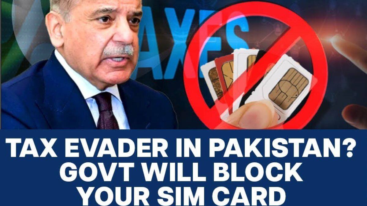 Pakistan blocks 210,000 SIM cards of users who didn't file tax returns ...