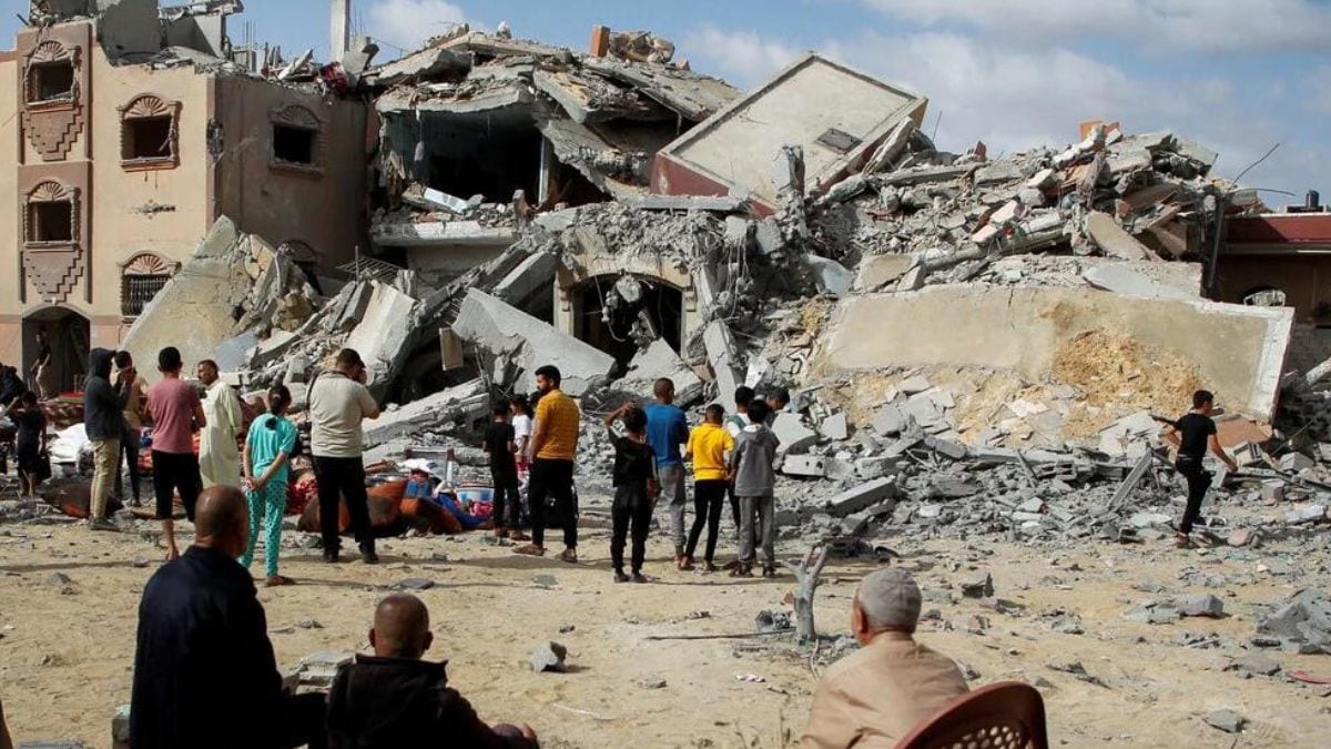Gaza war enters tenth month amid Israeli attacks and Hezbollah rockets – Firstpost