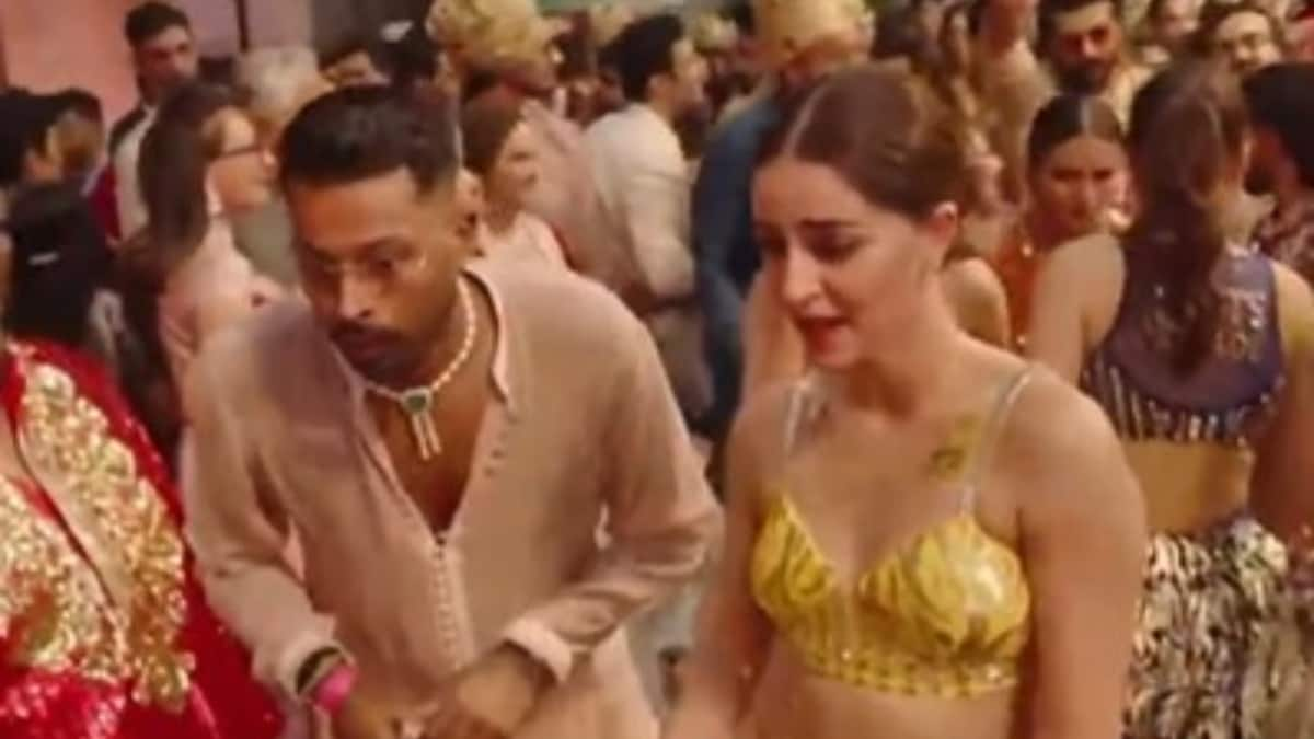 Watch: Hardik Pandya, Ananya Pandey's dance moves at Anant Ambani-Radhika Merchant wedding