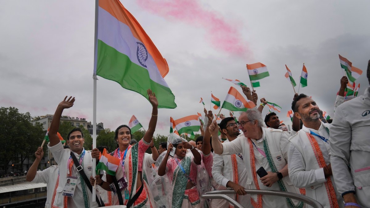 Paris Olympics 2024: PV Sindhu, Achanta Sharath Kamal lead the way as Team India arrives in Paris in style