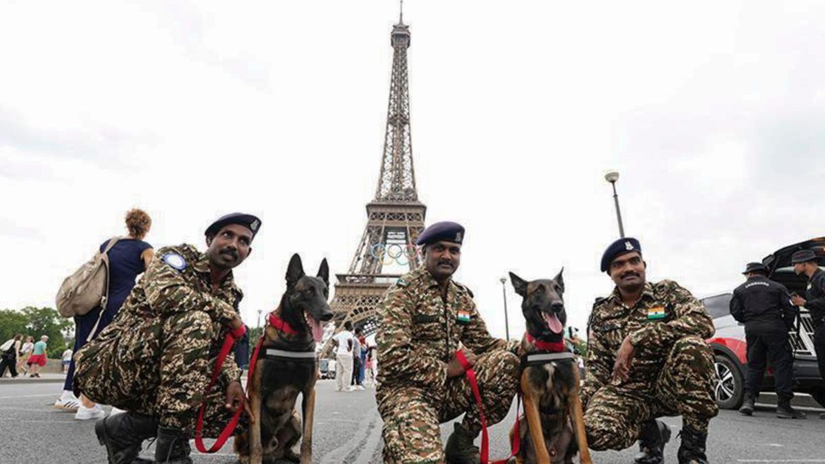 Paris Olympics 2024: Meet India's elite K9 units providing security in France Paris Olympics 2024: Meet India's elite K9 units providing security in France