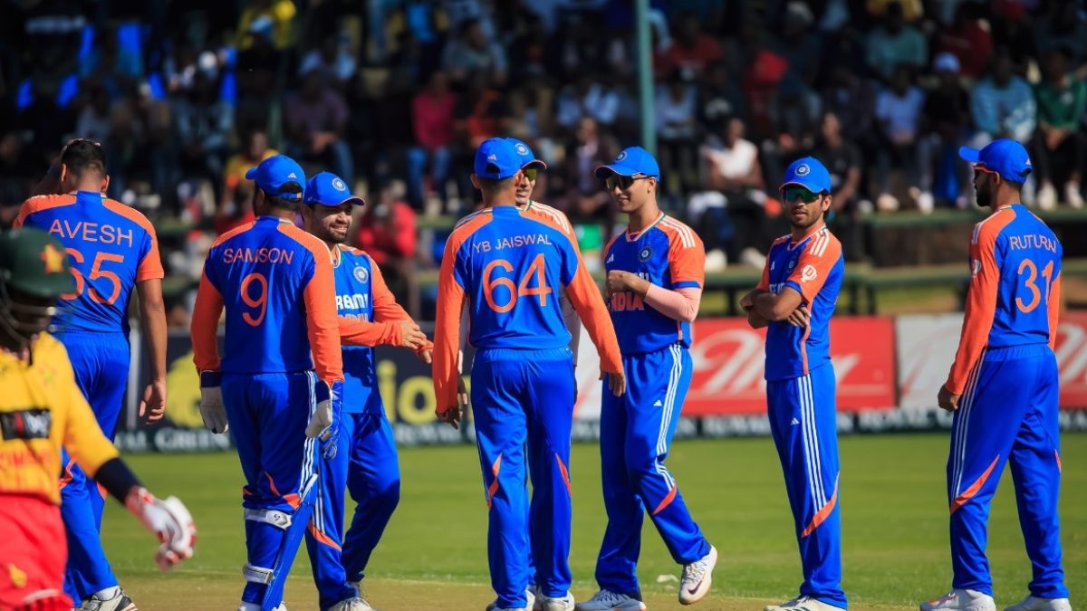 Team India took a 2-1 lead in the five-match T20 series against Zimbabwe with a 23-run win in Harare on Wednesday. Image: X / @BCCI Team India took a 2-1 lead in the five-match T20 series against Zimbabwe with a 23-run win in Harare on Wednesday. Image: X / @BCCI