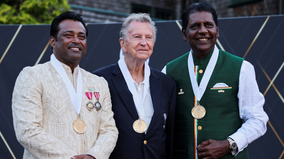 Leander Paes, Vijay Amritraj make history, inducted into Tennis Hall of Fame Leander Paes, Vijay Amritraj make history, inducted into Tennis Hall of Fame